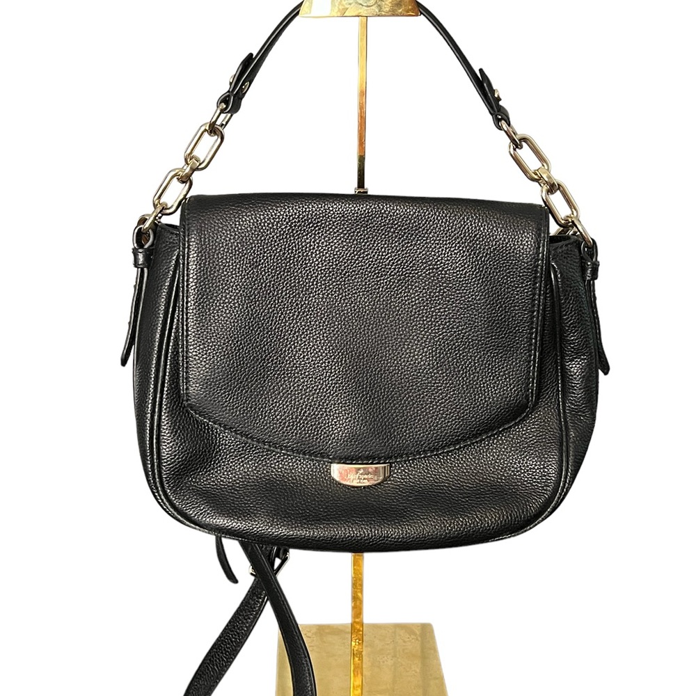 Kate Spade Shoulder Crossbody Black Pebbled Leather Bag - Picture 13 of 13